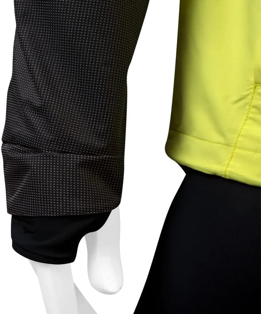 | Men's AeroReflective Cycling Rain Coat | Convertable Waterproof Jacket | High Visibility Reflective