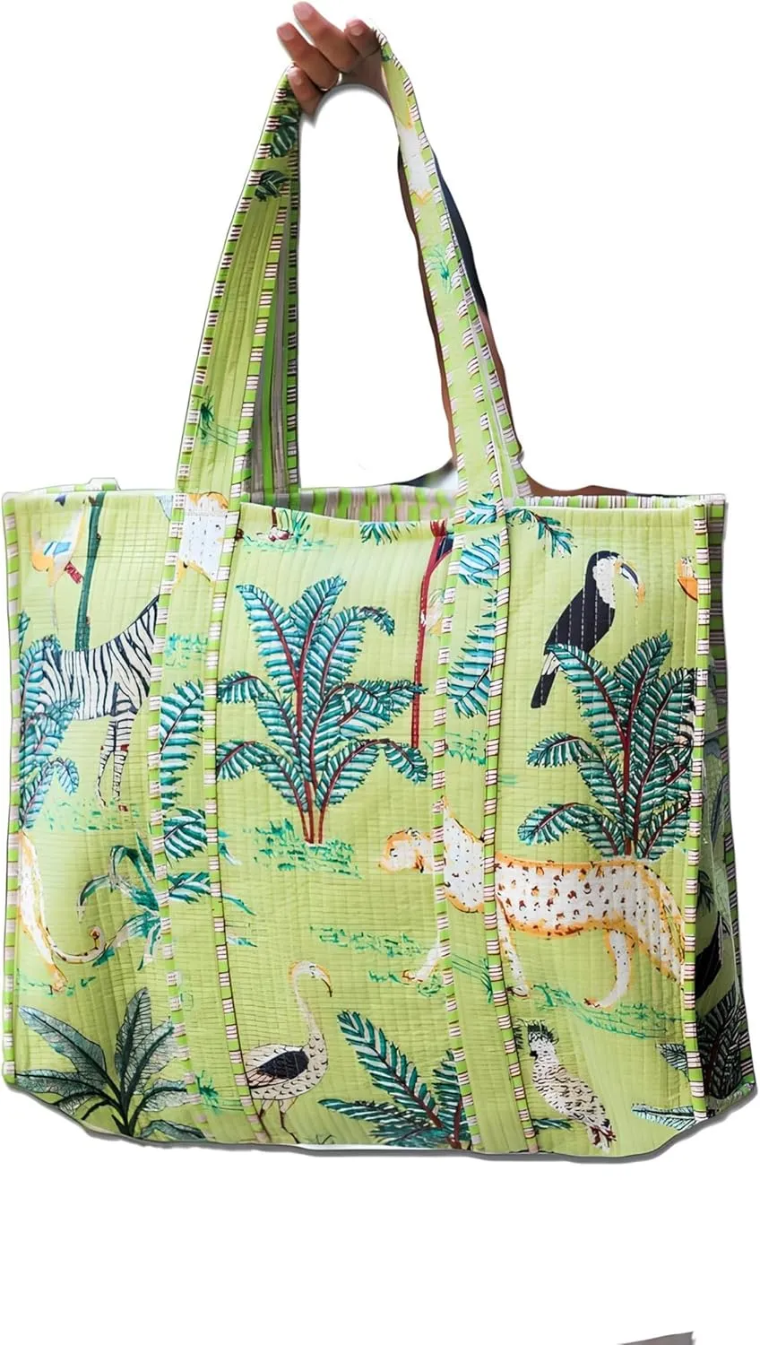 100% Cotton Cloth Tote Bag One Size