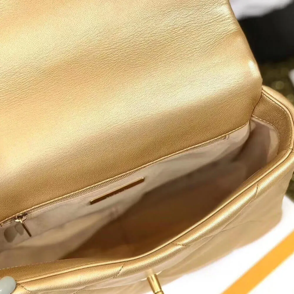 19 Gold Bag CHL - Economical shipping ESMEE Large variety Flap 741