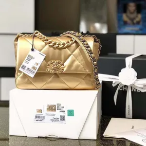 19 Gold Bag CHL - Economical shipping ESMEE Large variety Flap 741