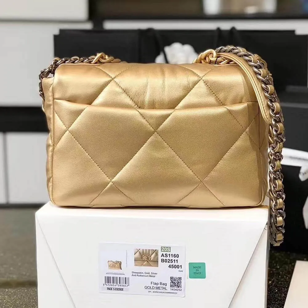 19 Gold Bag CHL - Economical shipping ESMEE Large variety Flap 741