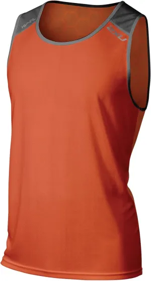 2XU Men's Tech Vent 2 Tone Singlet