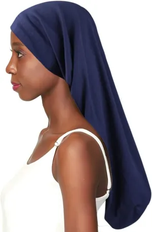 3 Size Satin Lined Sleep Caps for Braids,Dreadlocks Natural Curly Hair Adjustable