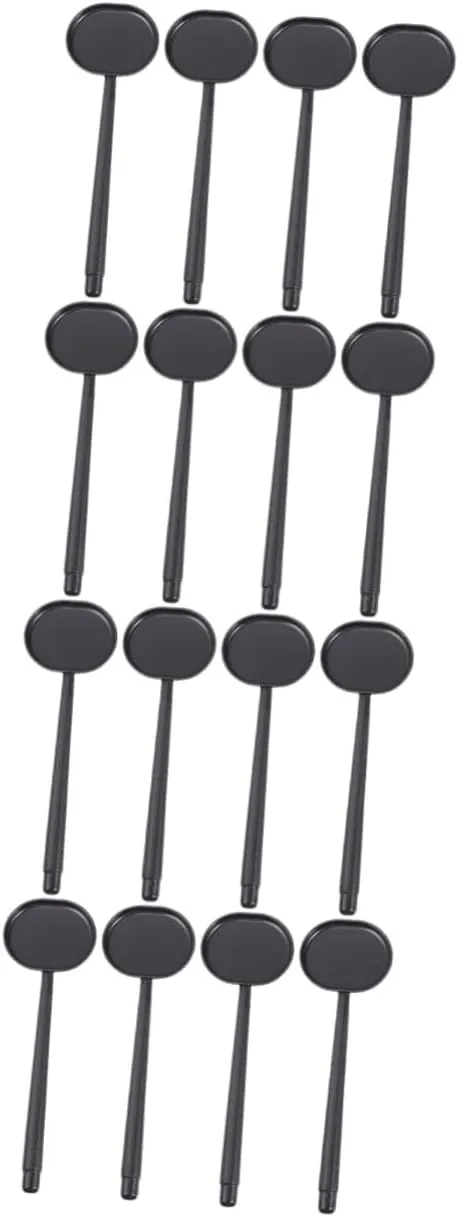 4sets 4pcs Eye Occluder Spoon for Vision Testing Ergonomic Design for Comfortable Use Hospital Optometry Supplies Slip Eye Shades 4pcs*4