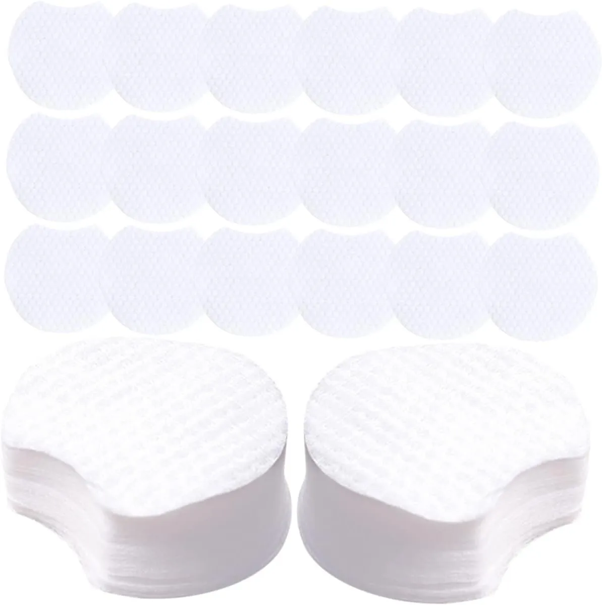 900pcs Pearl Pattern Makeup Cotton Exfoliating Cotton Rounds Cotton Pad Face Cleaning Pads Non-Woven Cloth Makeup Pads Non-Woven Fabric Travel Salicylic Acid Cotton Sheet