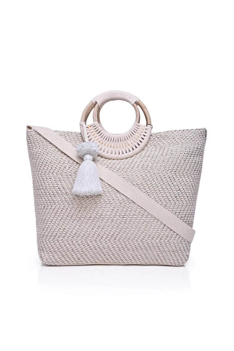 America & Beyond Birch Lurex Durrie Tote