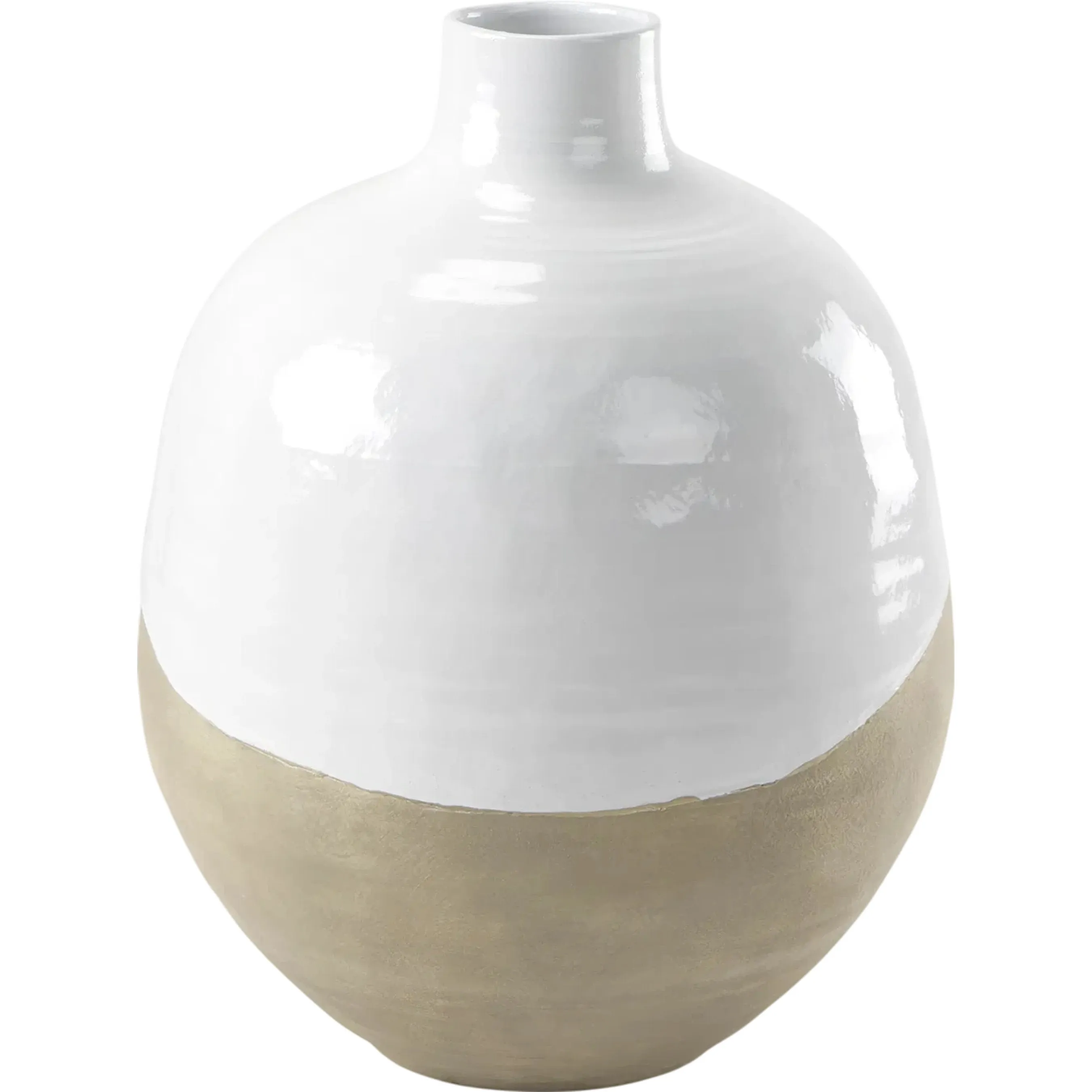 Amos Color Blocked Floor Vase