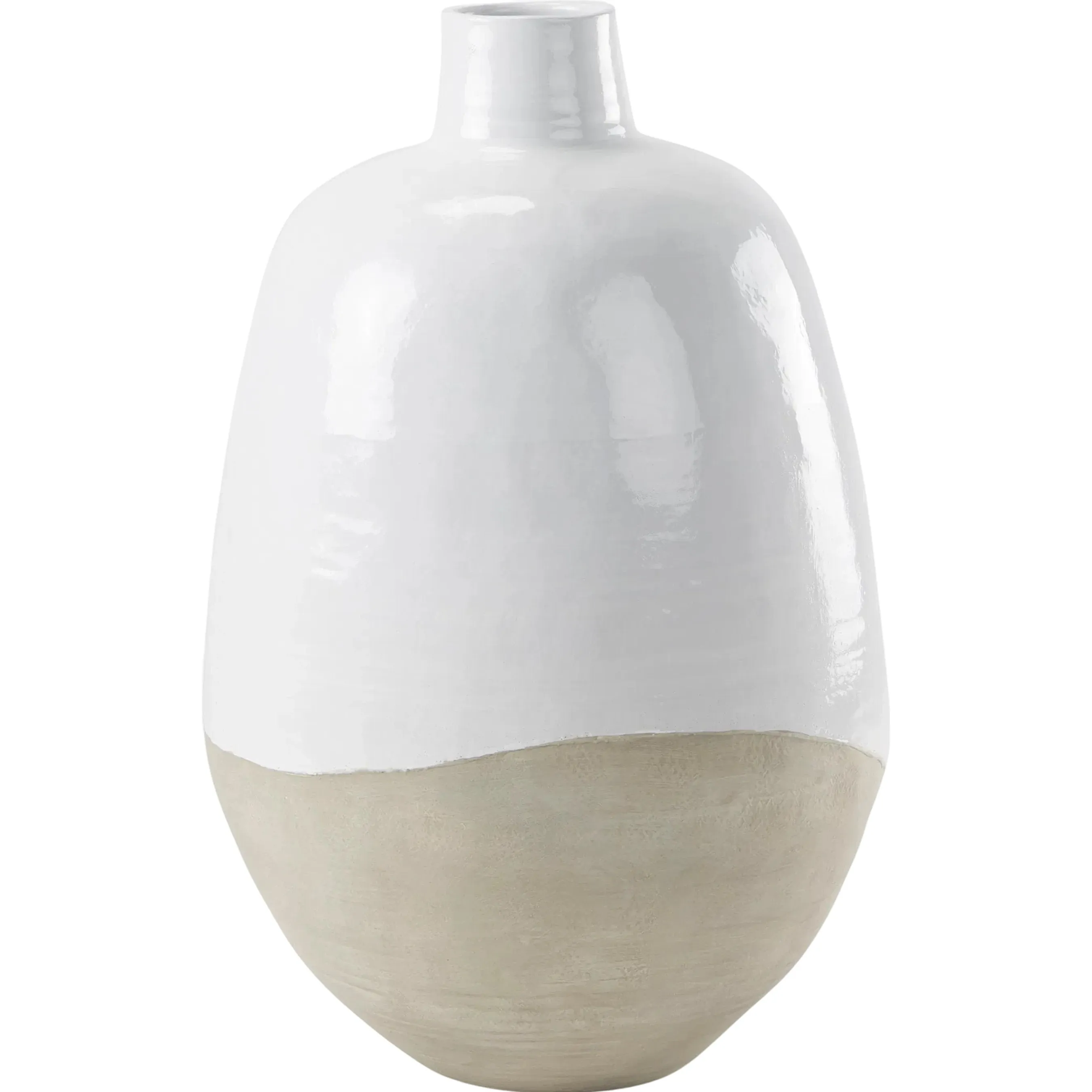 Amos Color Blocked Floor Vase