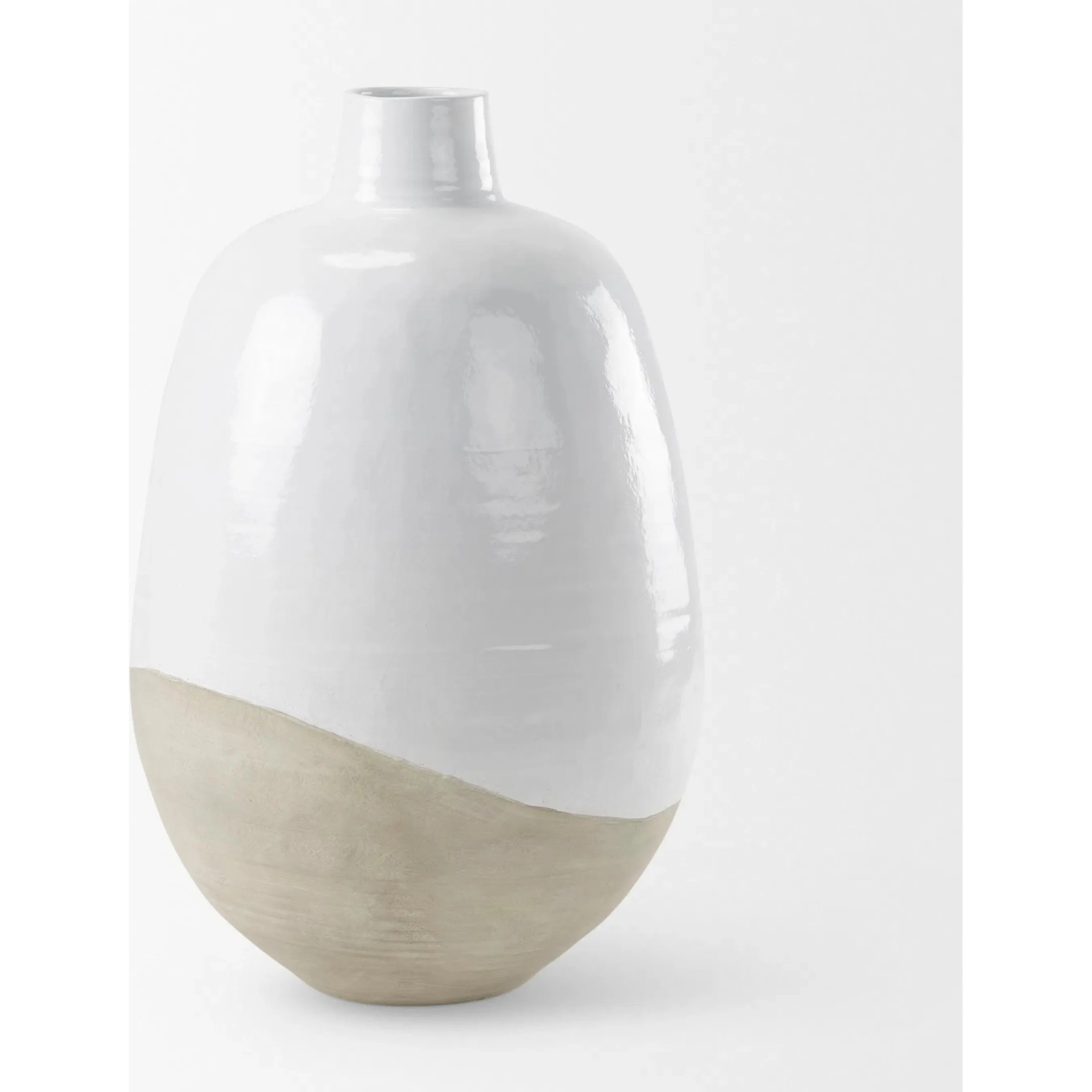Amos Color Blocked Floor Vase