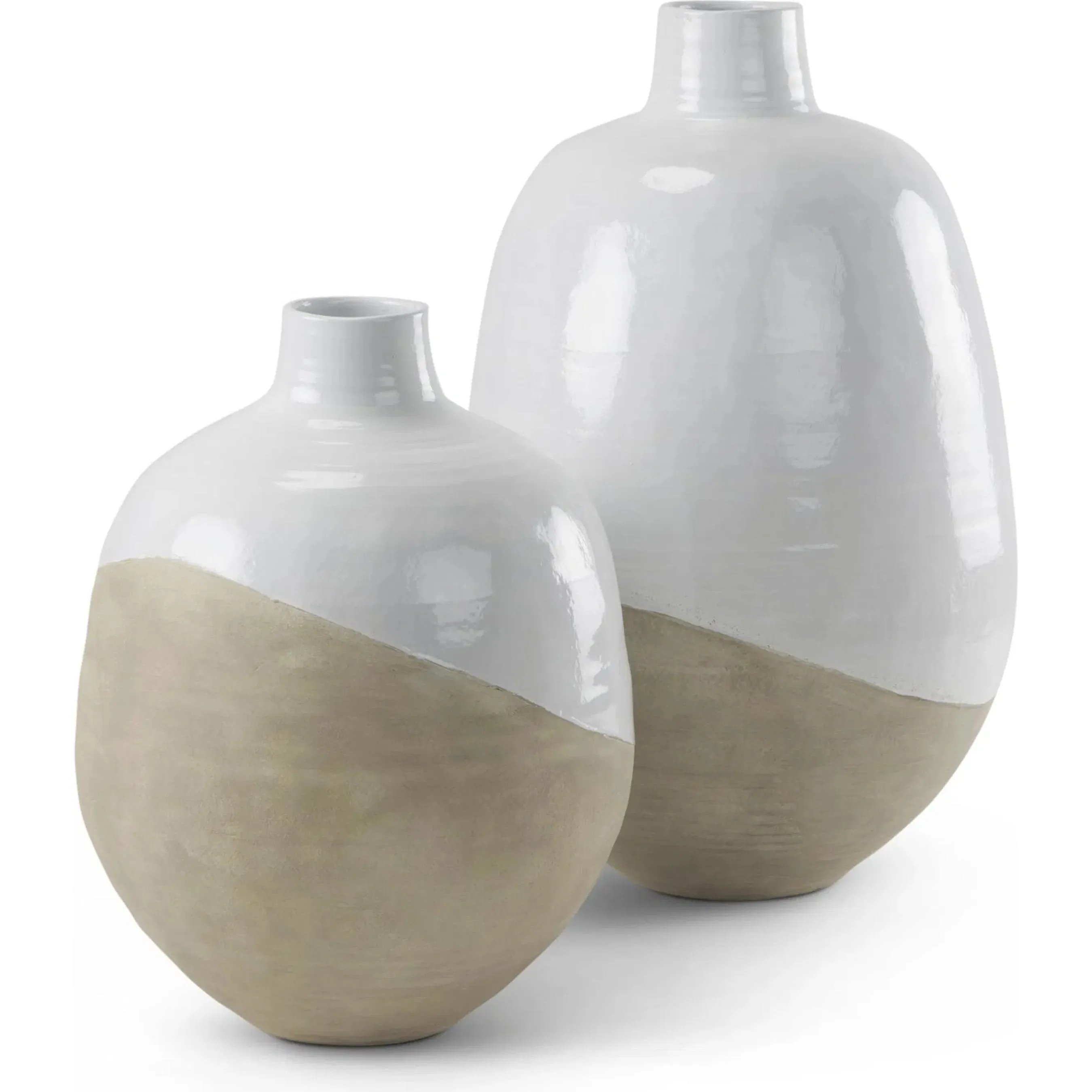 Amos Color Blocked Floor Vase