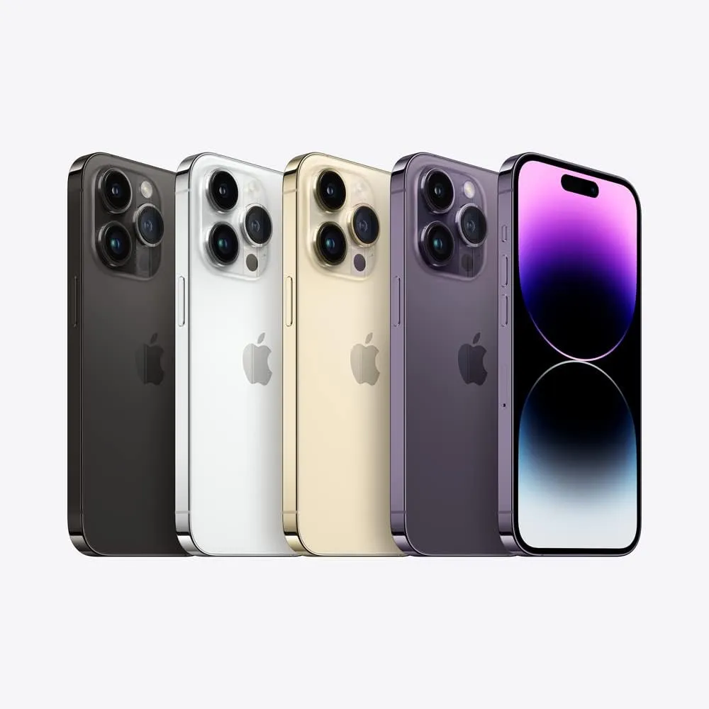 Apple iPhone 14 Pro Max, 256GB, Gold for AT&T (Renewed)
