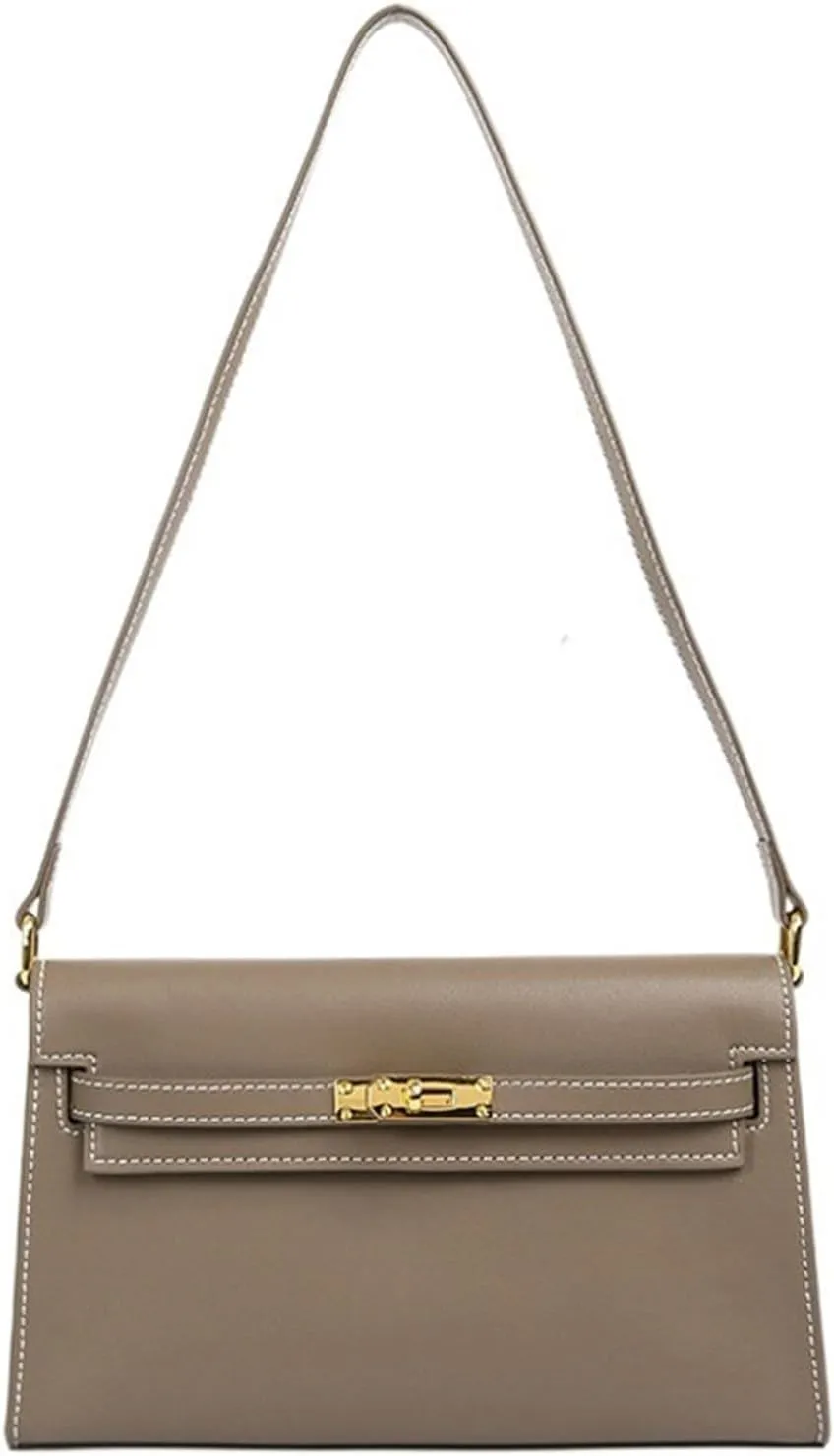 Armpit Sheepskin Print Leather Shoulder Crossbody Women's Bag