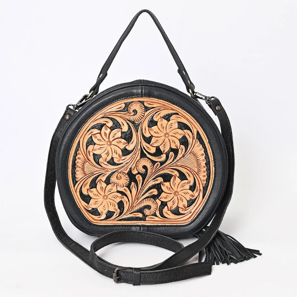 Art Decor Round Bag