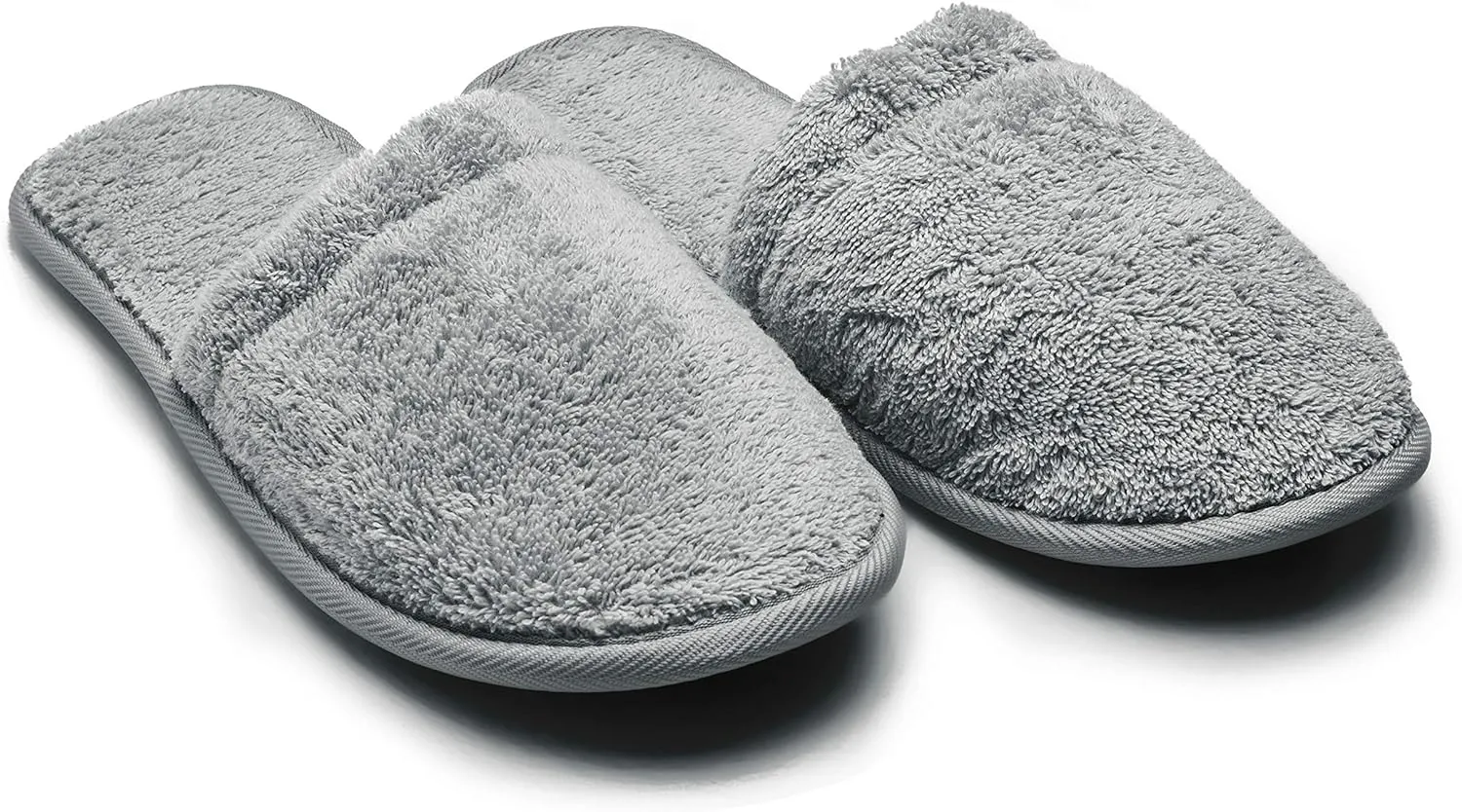 Arus Men's Cotton Slippers Turkish Terry Cloth for Spa and Bath