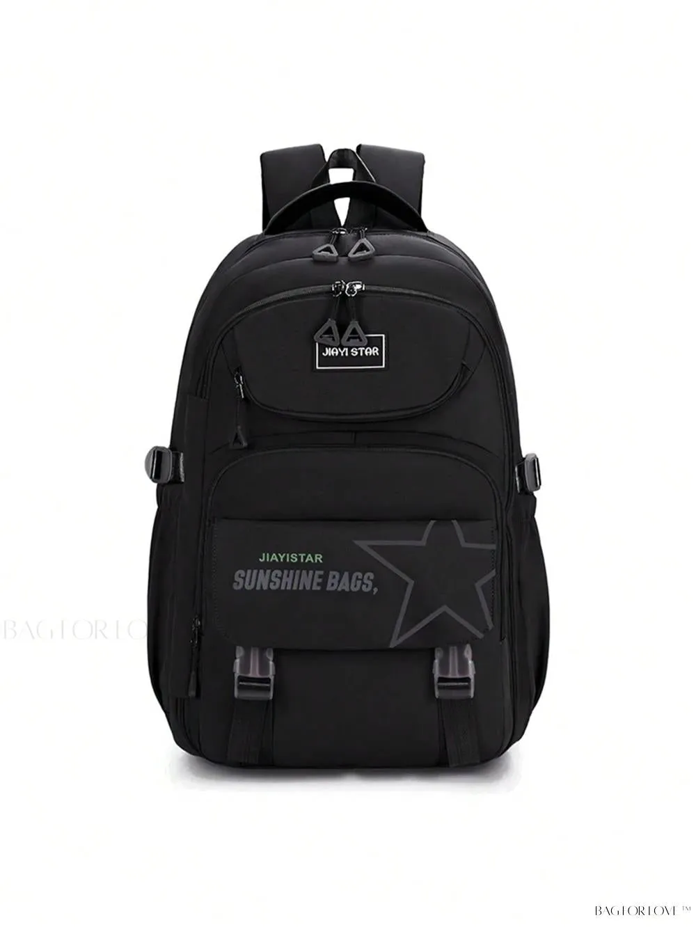 BagForLove - Large Capacity College Bag with Compartment for Efficient Packing