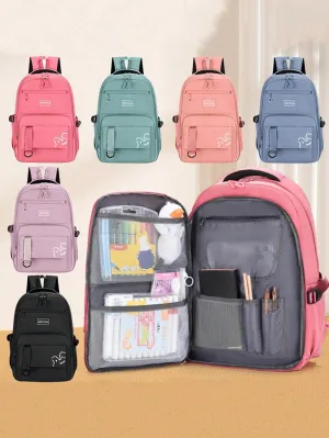 BagForLove - Large Capacity College Bag with Compartment for Efficient Packing