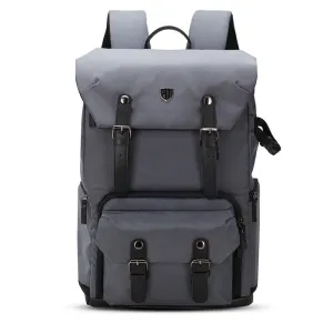 BAGSMART Canvas & Leather Retro Camera Backpack