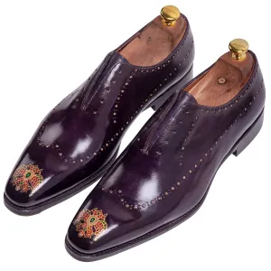 Bakhtawar Aubergine