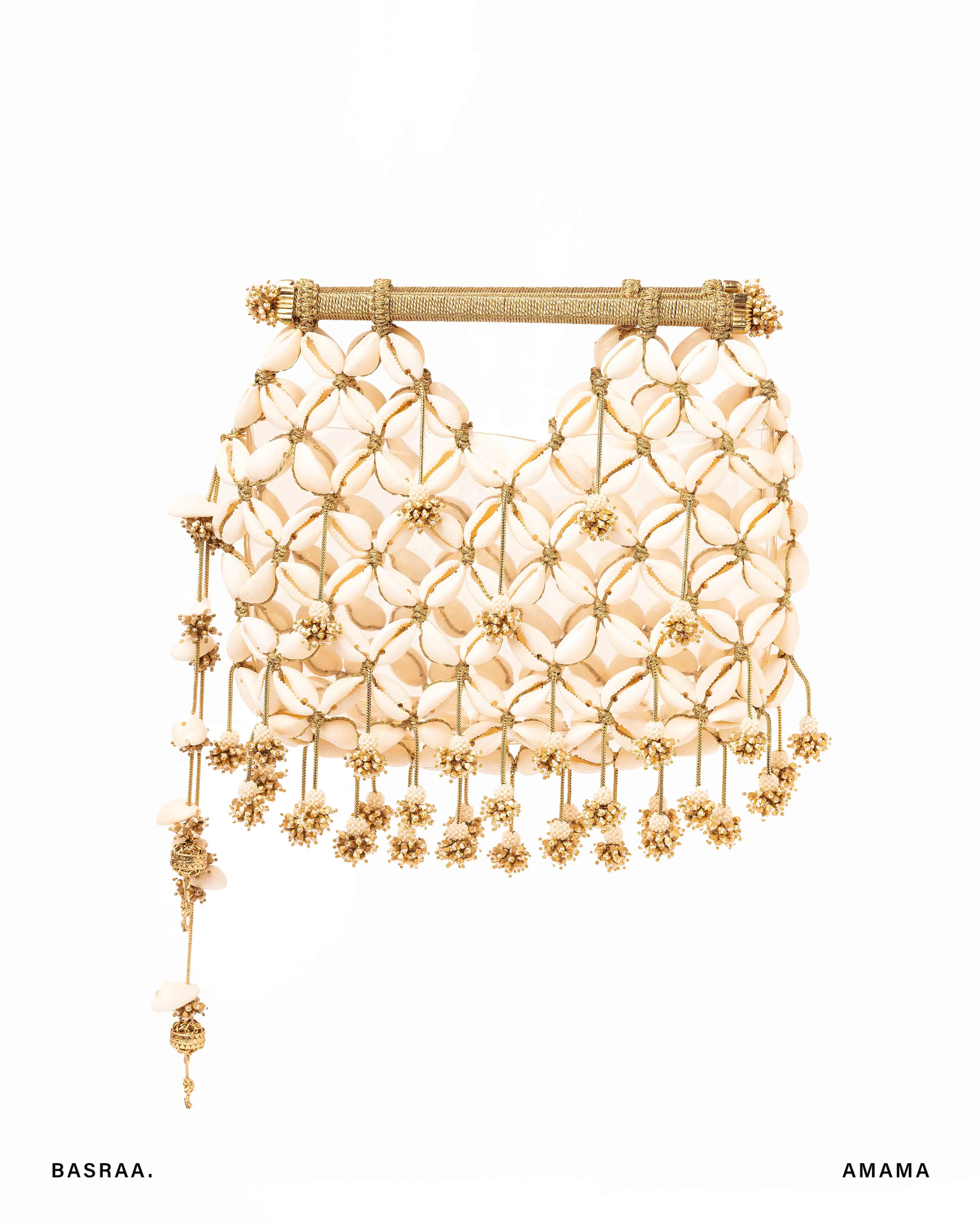 Basra Cowrie Woven Handheld