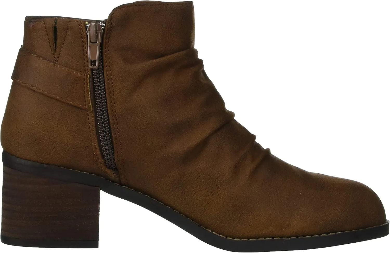 Bella Vita Women's Ace Block Heel Bootie Ankle Boot