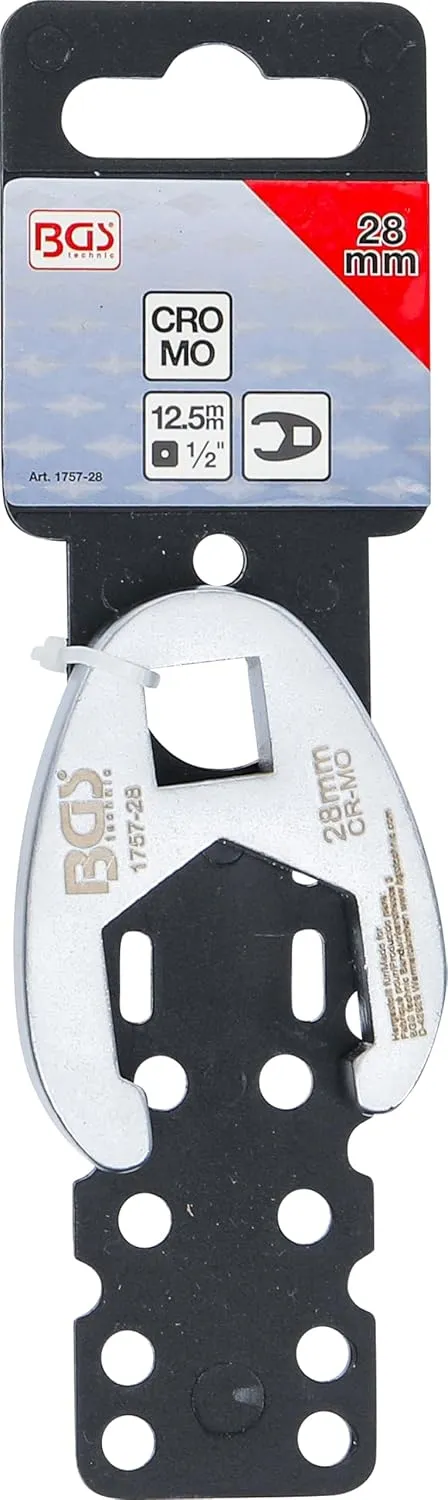 BGS 1757-28 | Crowfoot Spanner | 12.5 mm (1/2") Drive | 28 mm