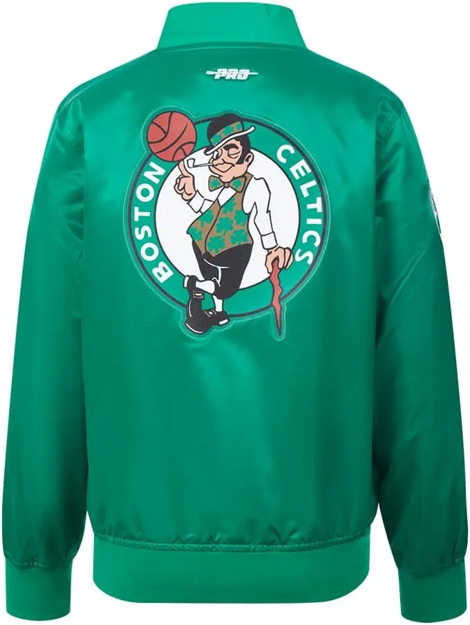 Big Kids NBA Classic Chenille Satin Jacket