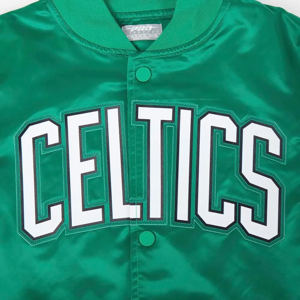 Big Kids NBA Classic Chenille Satin Jacket