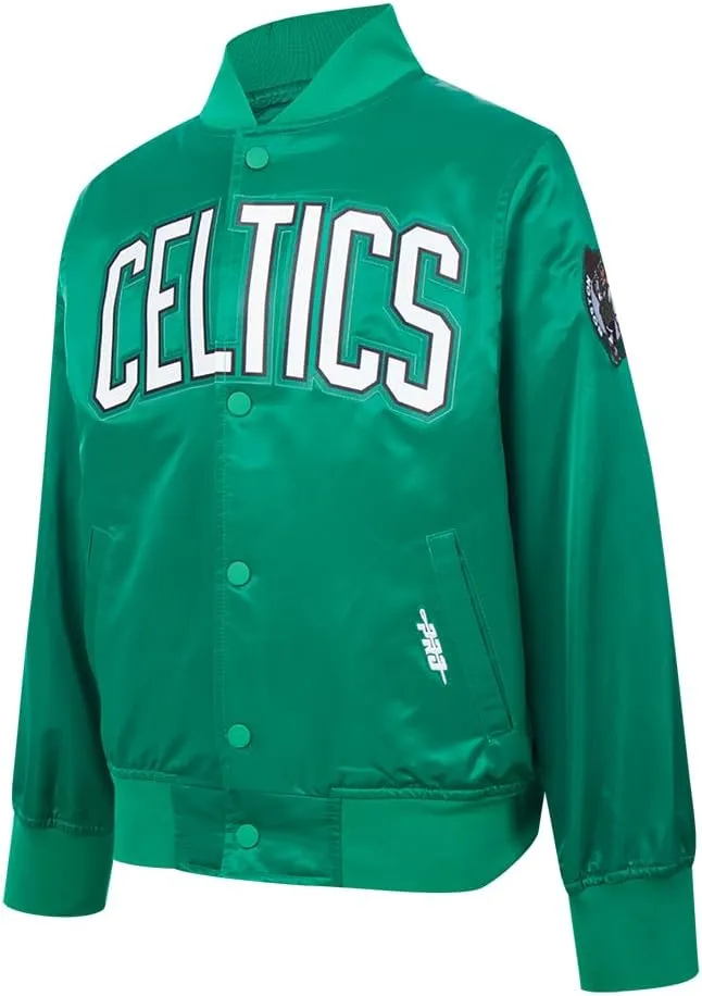 Big Kids NBA Classic Chenille Satin Jacket