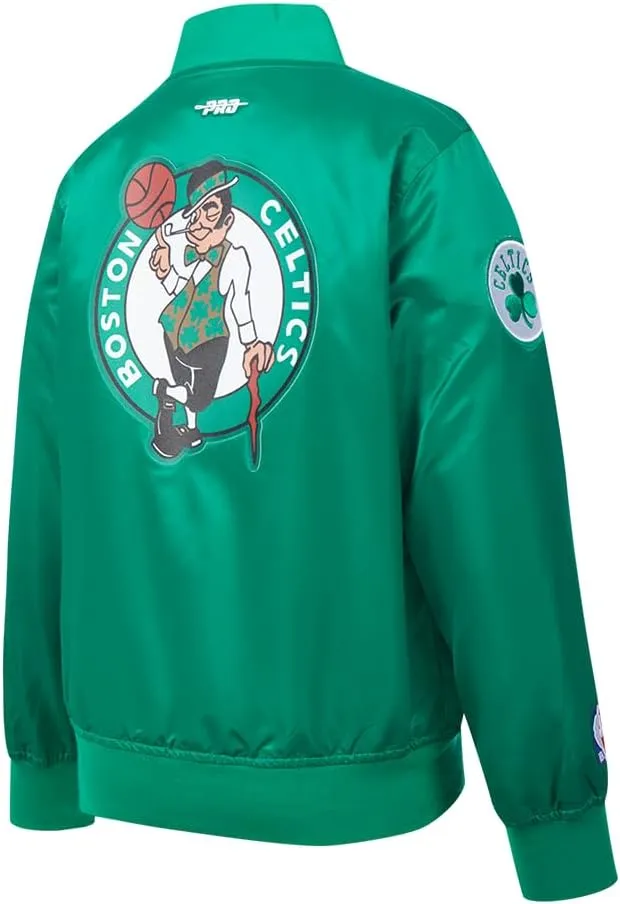 Big Kids NBA Classic Chenille Satin Jacket