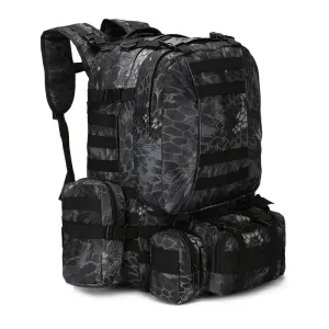 Camping Backpack Outdoor Men Top-selling 50L Tactical Molle in Travel 4 Bag Military Bags Army Hiking Sport Summer markdown 1 Climbing Bag Backpack Rucksack