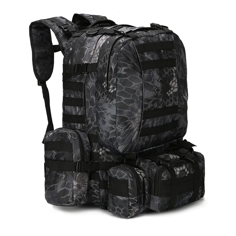 Camping Backpack Outdoor Men Top-selling 50L Tactical Molle in Travel 4 Bag Military Bags Army Hiking Sport Summer markdown 1 Climbing Bag Backpack Rucksack