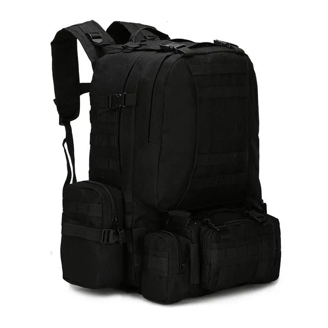 Camping Backpack Outdoor Men Top-selling 50L Tactical Molle in Travel 4 Bag Military Bags Army Hiking Sport Summer markdown 1 Climbing Bag Backpack Rucksack