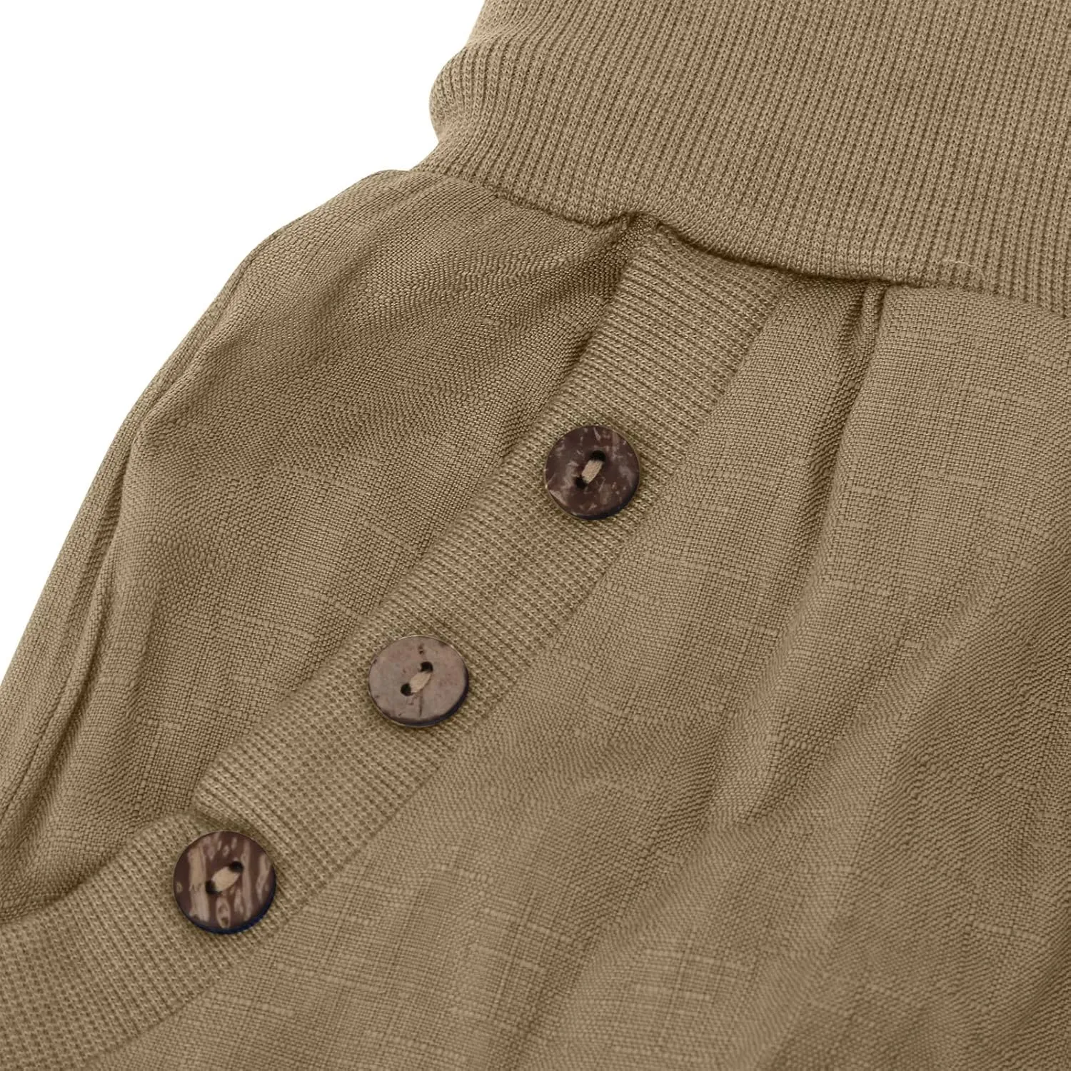 Capri Pants for Women High Waisted Cotton Linen Solid Color Trousers Elastic Sports Loose Flowy Pants with Pockets