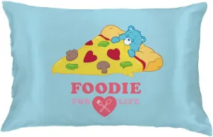 Care Bears Foodie Beauty Silky Satin Standard Reversible Pillowcase Cover 20x30 for Hair and Skin, (Officially Licensed Product) by Franco Collectibles