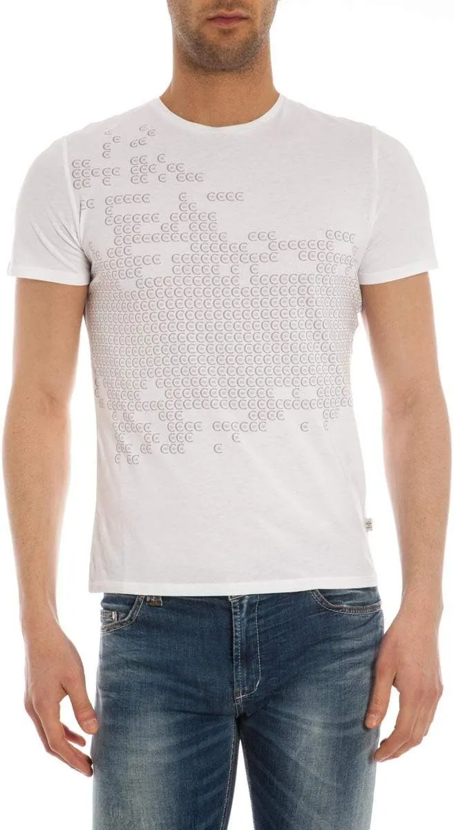 Cerruti - Man T-Shirt 410878004550 White XXL