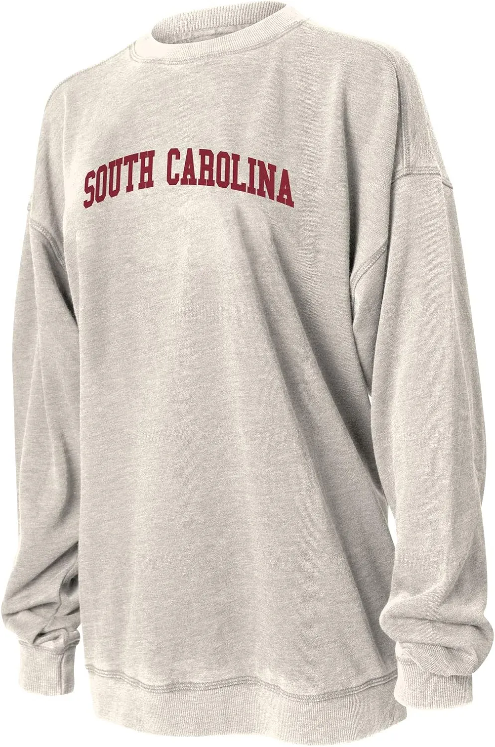 chicka-d NCAA womens Burnout Fleece Pullover