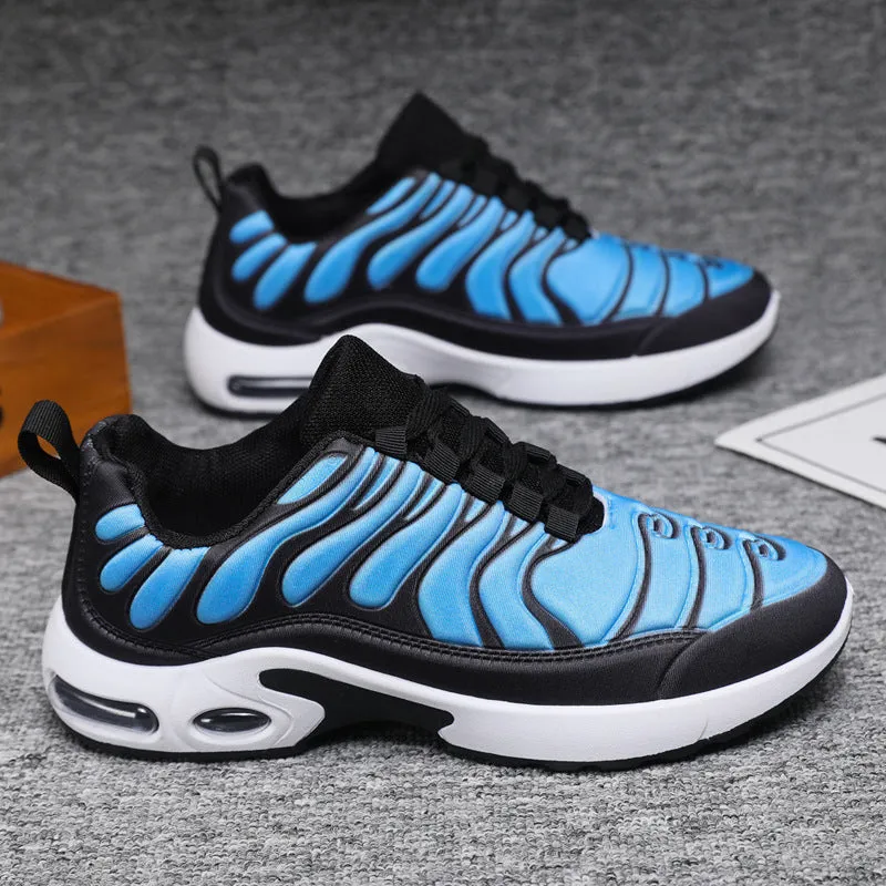 Color-Blocked Air Cushion Sneakers