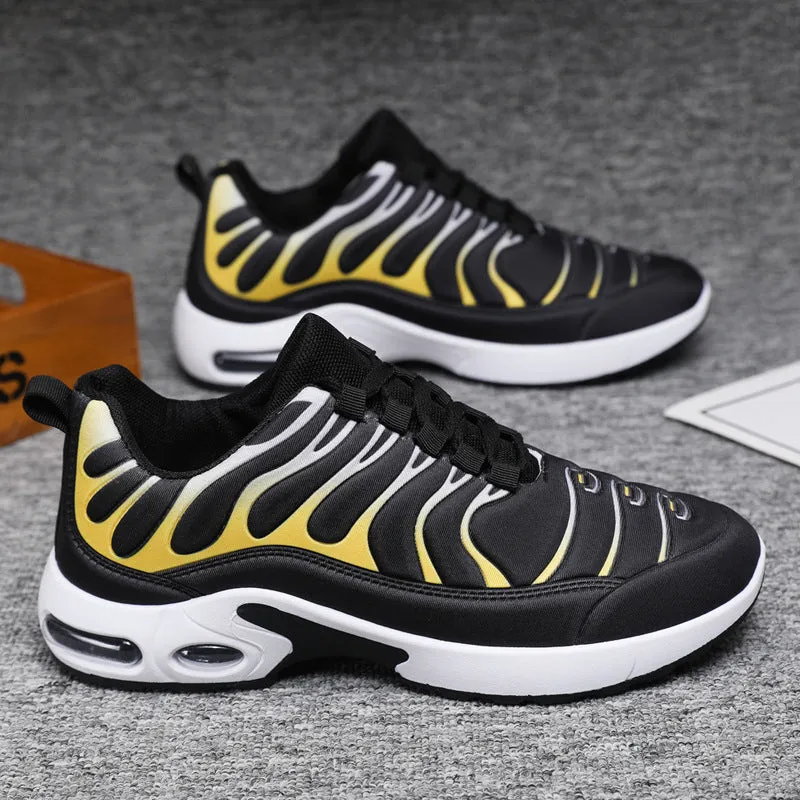 Color-Blocked Air Cushion Sneakers
