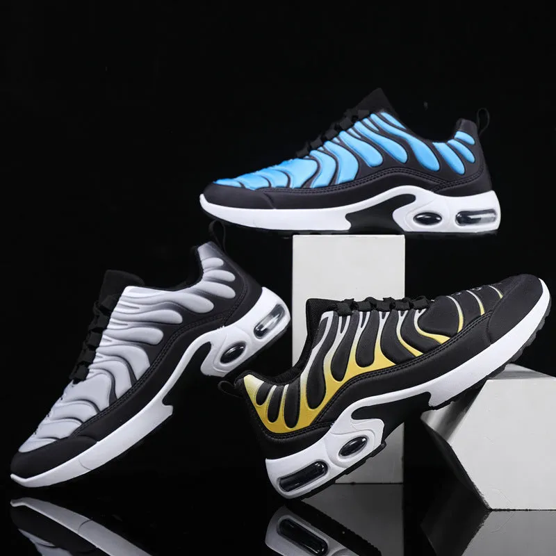 Color-Blocked Air Cushion Sneakers