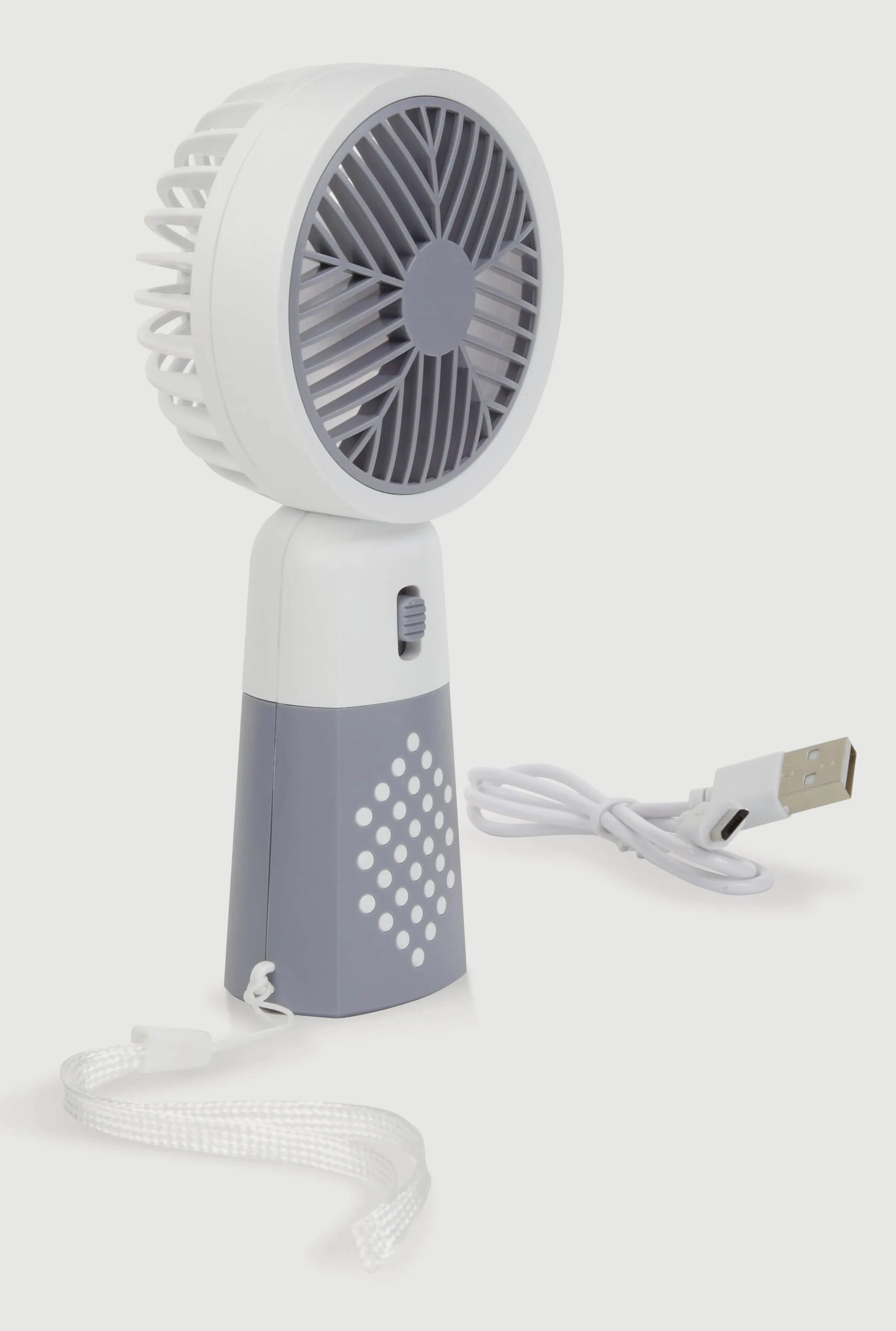 Color Blocked Handheld Fan