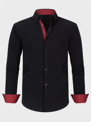 Color-Blocked Men's Shirt