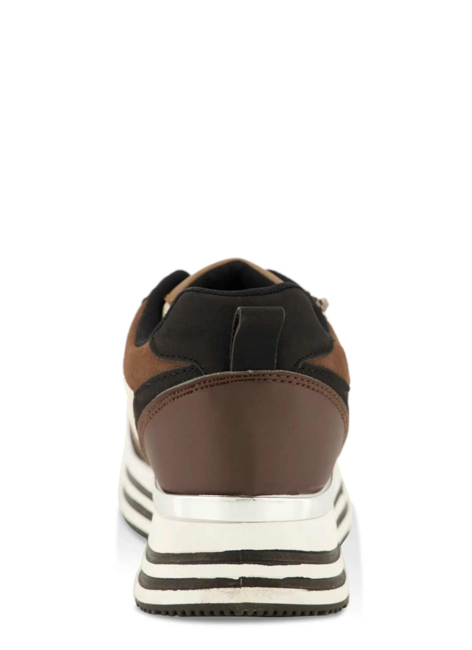 Color Blocked Platform Sneakers