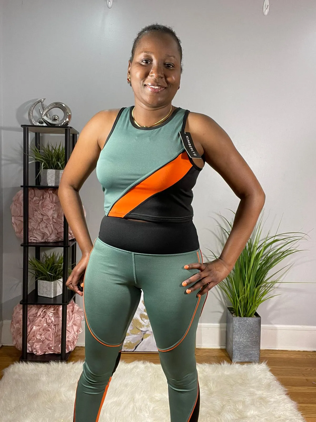 Color Blocked Yoga Set