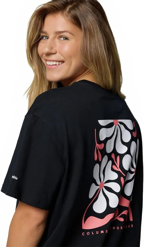 Columbia Women's Rolling Bend Graphic Oversized Tee