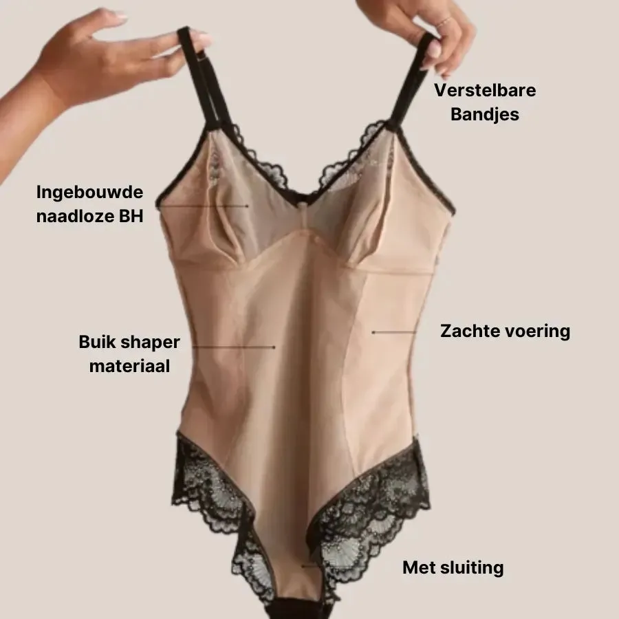 Contourly Lace Sculpting Bodysuit