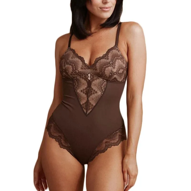 Contourly Lace Sculpting Bodysuit