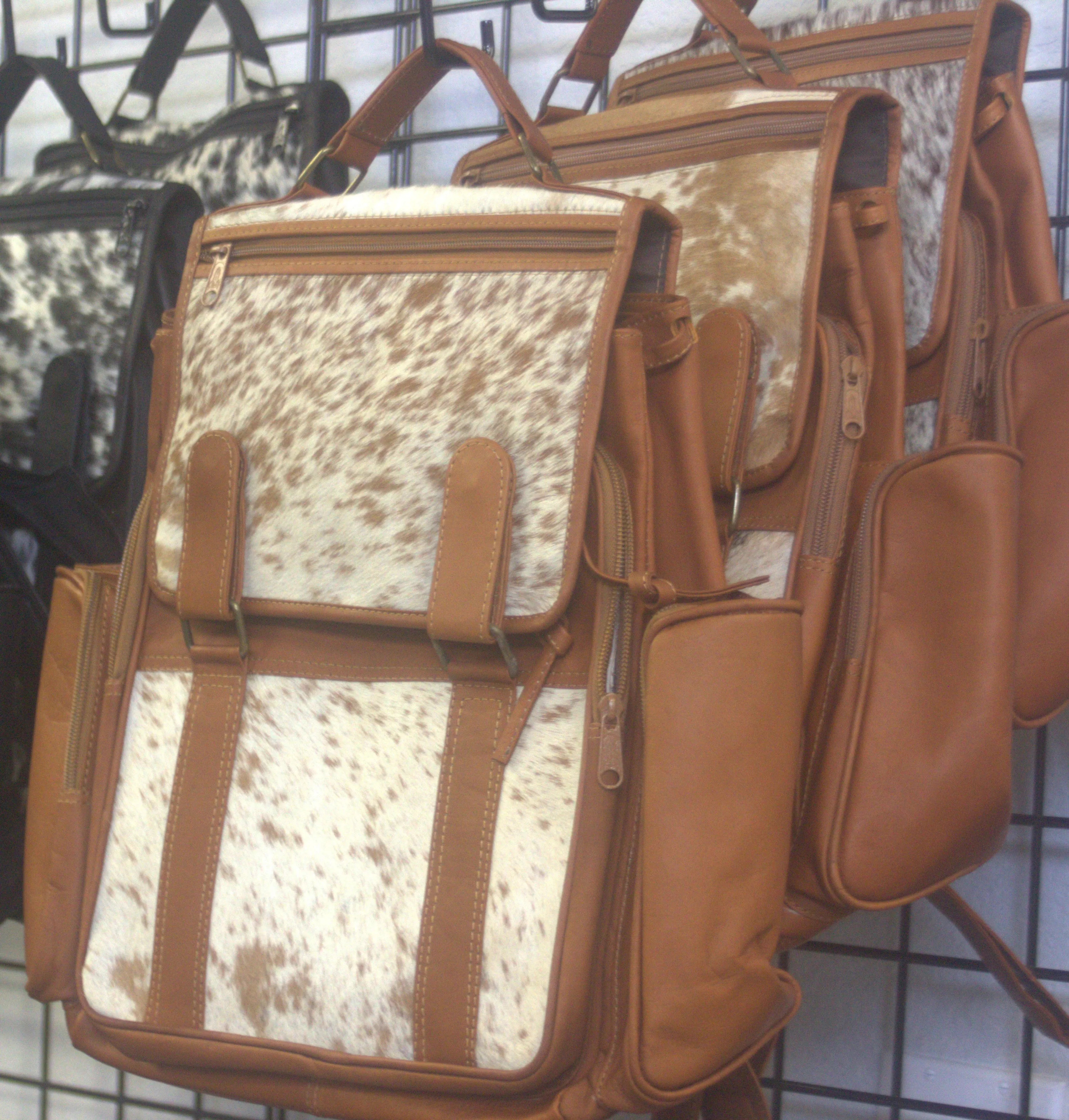 Cowhide Backpack Bag