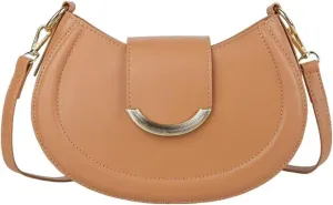 Crossbody bag, high-class sense of fashion trend women's bag shoulder armpit bag (Yellow)