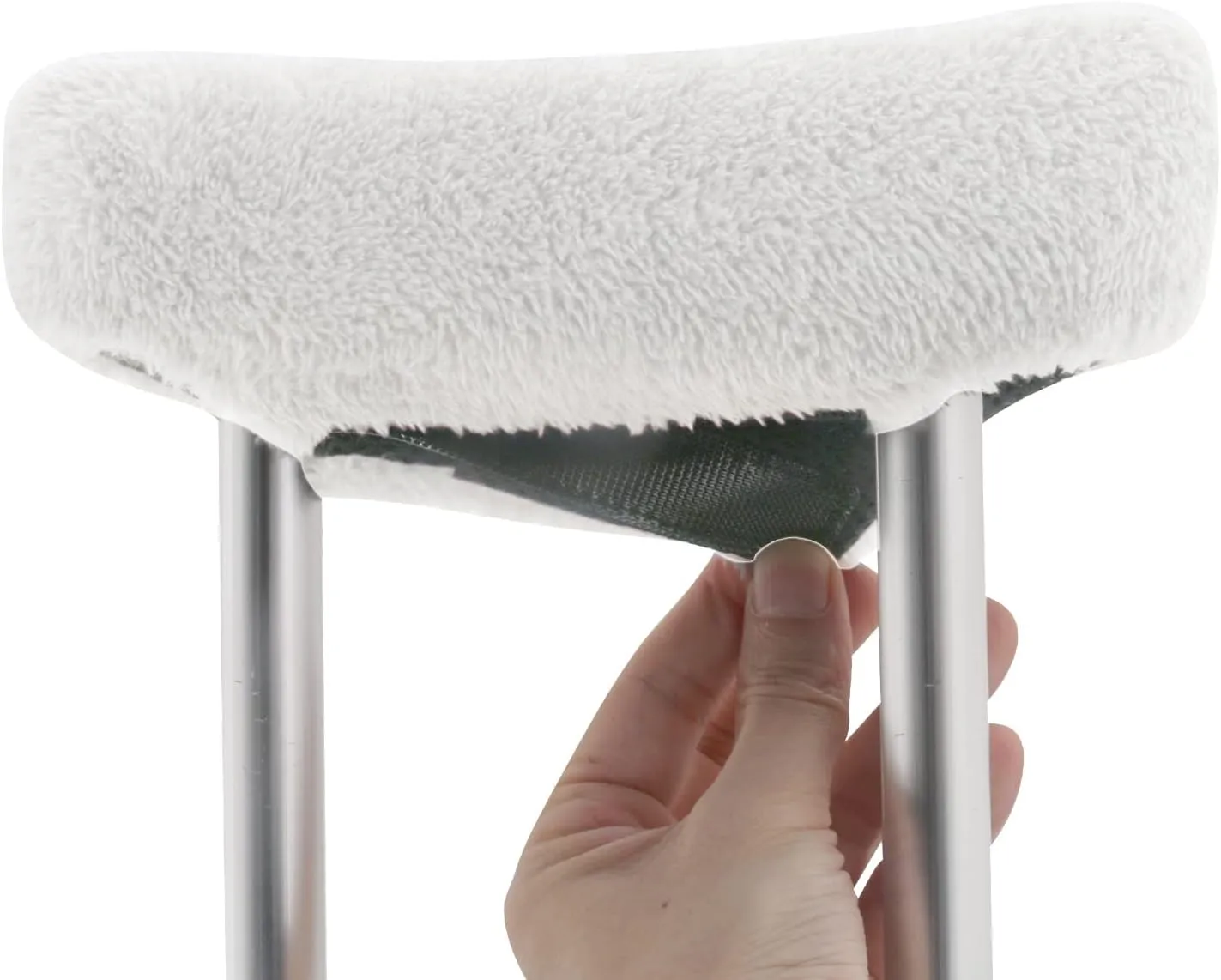 Crutch Underarm Pads and Hand Grip Covers - Washable OneSize 1 Pair (CP30W)
