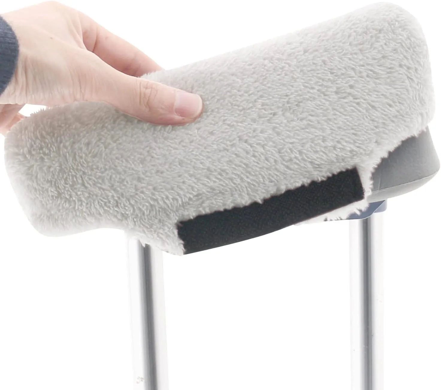 Crutch Underarm Pads and Hand Grip Covers - Washable OneSize 1 Pair (CP30W)